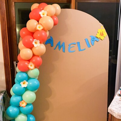 JENSENLIN Summer Party Banner - Glitter Fun In The Sun Decoration, Hawaiian Theme, Green/Yellow/Blue - View #8