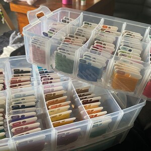 PDF Printable Coloured Bobbin Stickers or Labels for Cross Stitch ...