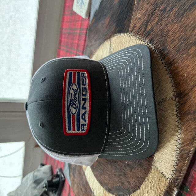 Cappello Richardson 112 Patch IH Cappello Da Camionista Richardson 112, Patch IH International Harvester, Nero/carbone Berretto Con Patch Trattore