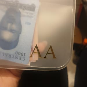 Etsy buyer added a photo of their purchase