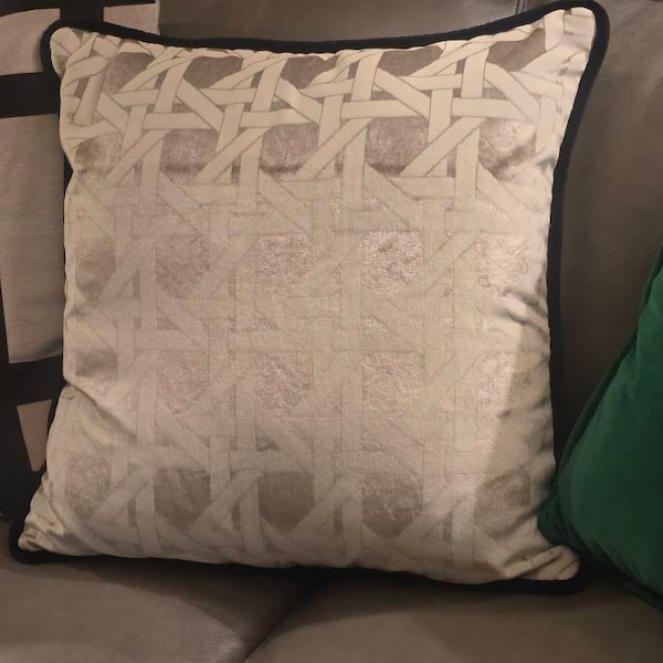 Purple Pillow Cover, Velvet Pillow, All Size Pillows Custom Made Pillow