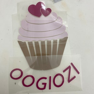 Cupcake SVG Cupcake Cutting File Birthday Sweet Bakery Cuttable Love