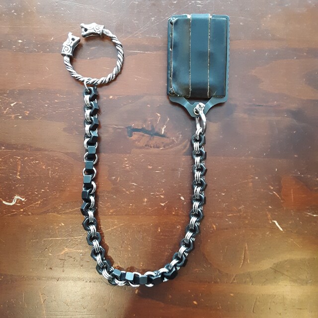 Stainless Nut Wallet Chain - Etsy