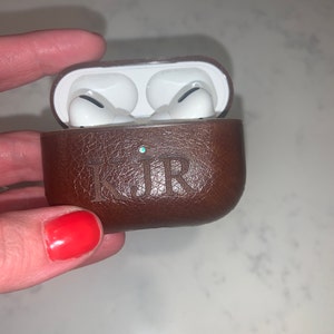 Airpods Pro leather case that can be personalized | Etsy