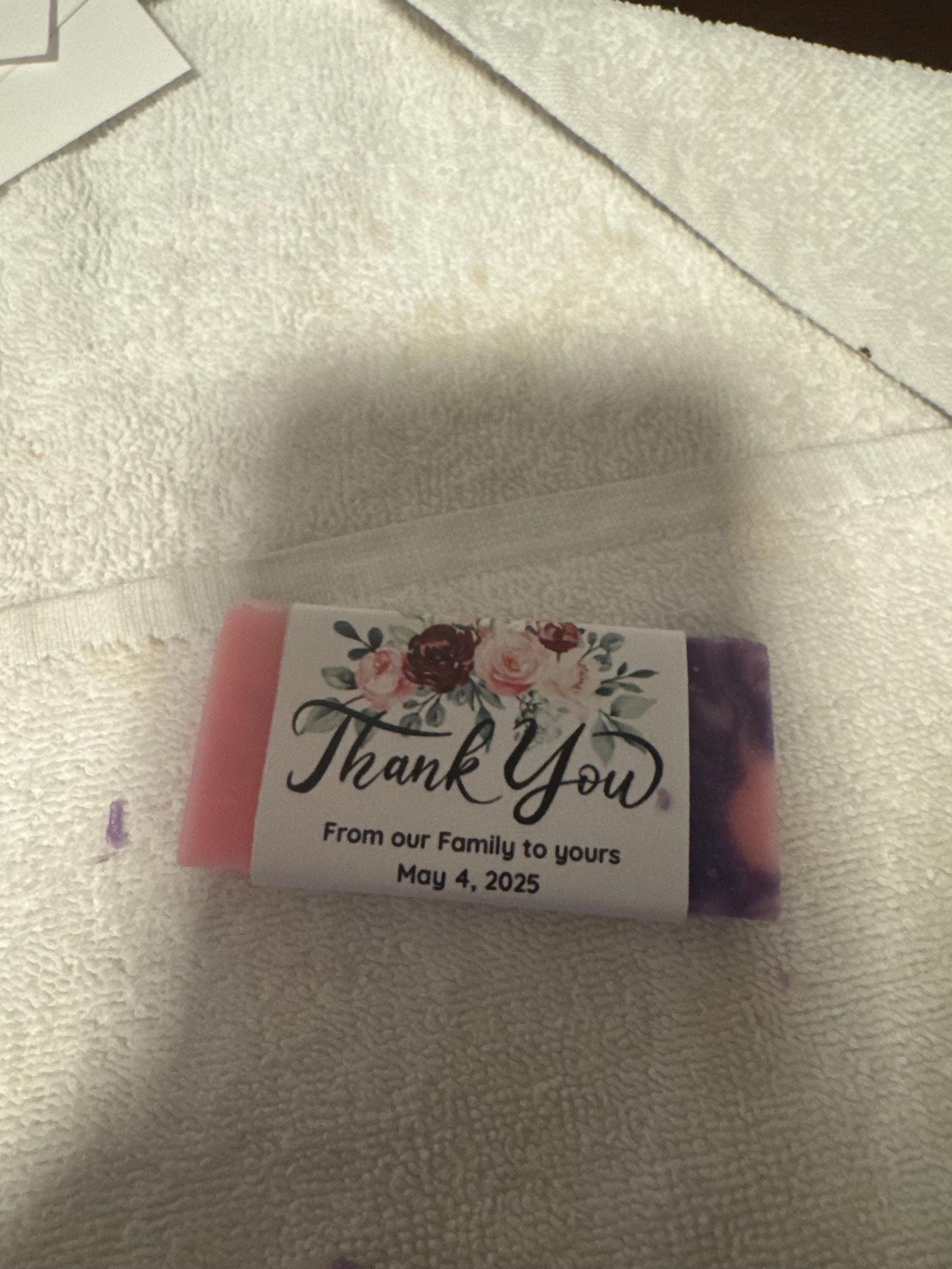 50 Stück, Baby Shower Seifengeschenk, Baby Mädchen Shower, Geschenke für Gäste, Mini Gästeseife, Brautparty-Gastgeschenke