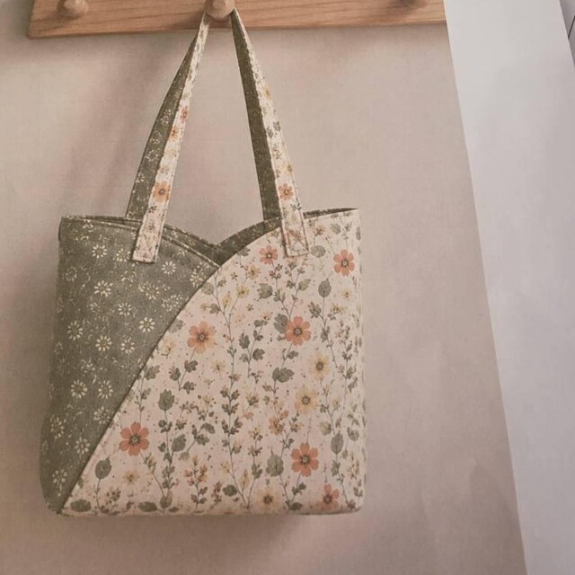 Tulip Tote Bag Sewing Pattern | Japanese Style Beginner PDF