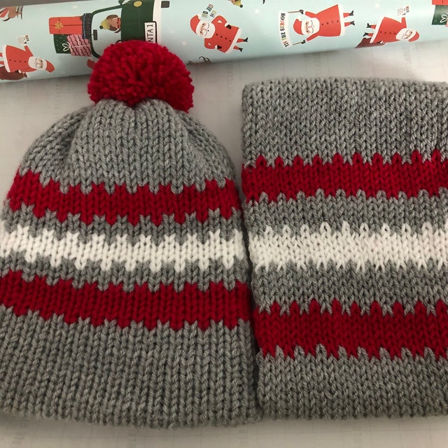 Addi Zig Zag Hat PDF Machine-knitting PATTERN | Child and Addi Zig Zag Hat PDF Machine-knitting PATTERN | Child and