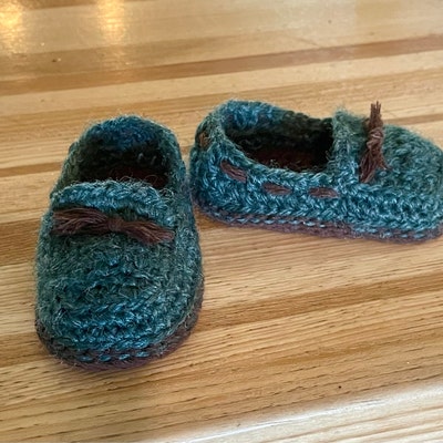 CROCHET PATTERN 120 Baby Lil' Loafers Pattern Pack Comes With All 4 ...