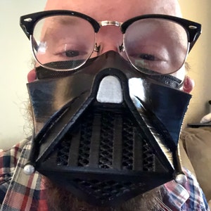 Darth Vader Face Mask/mask Cover | Etsy