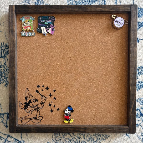 Disney Pin Collection Display Board- 100 Different Designs! - Etsy