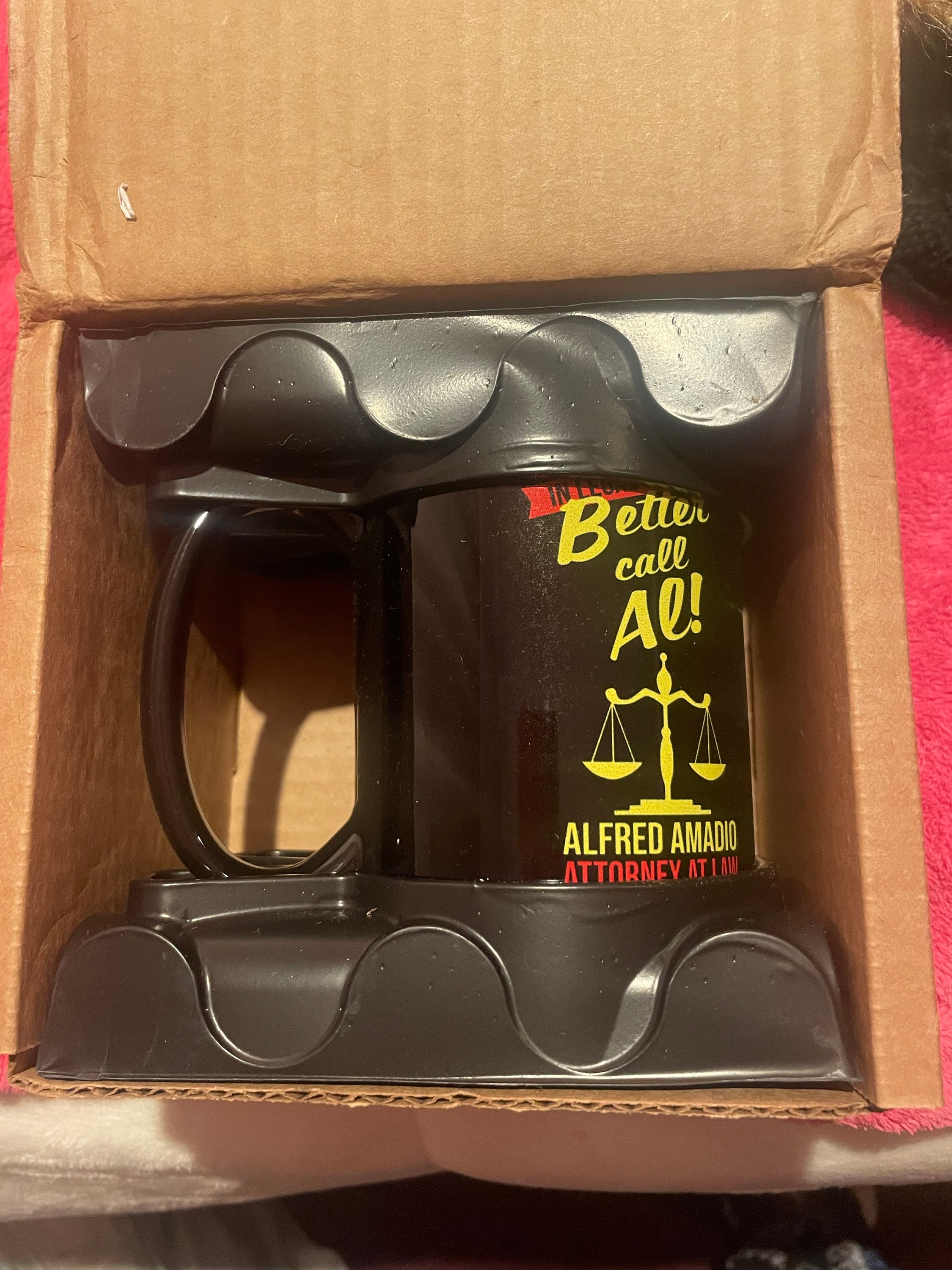 Custom Lawyer mug. Personalize add your custom name, Better call. lawyer fan. Goodman. Great Graduation gift. 11/15 oz black mug.
