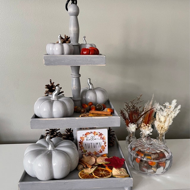  Fall Decor - Fall Decorations for Home - 2 Pack Mini
