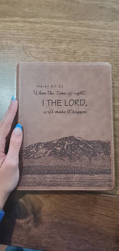 Personalized KJV Bible: Create Your Own Custom Engraved Design with a Designer, Large Print Red Letter Wide-Margin King James Holy Bible
