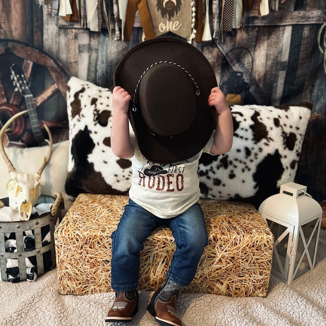 Baby Cowboy Hat, , Toddler, Kids Party Cowboy Hats Cowgirl Hats , Cowboy  Hats for Kids 20 Circumference One Size Fits Most 