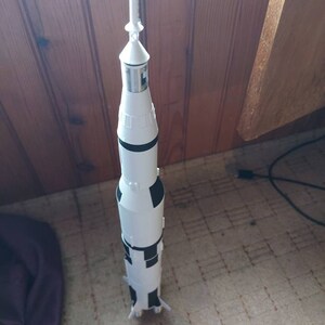 サターンV型ロケット模型セット | 1:200スケール月面ミッション模型