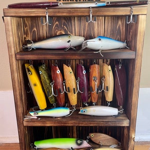 Fishing Lure Display Case, Fishing Reel Display, Fishing Shadow