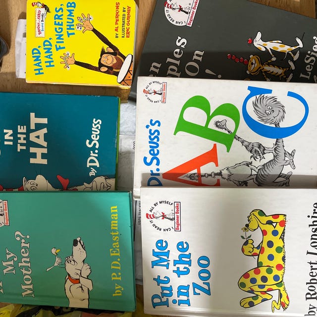 Dr. Seuss Book Lot: Assorted Children's Books - Curated Mix - Etsy