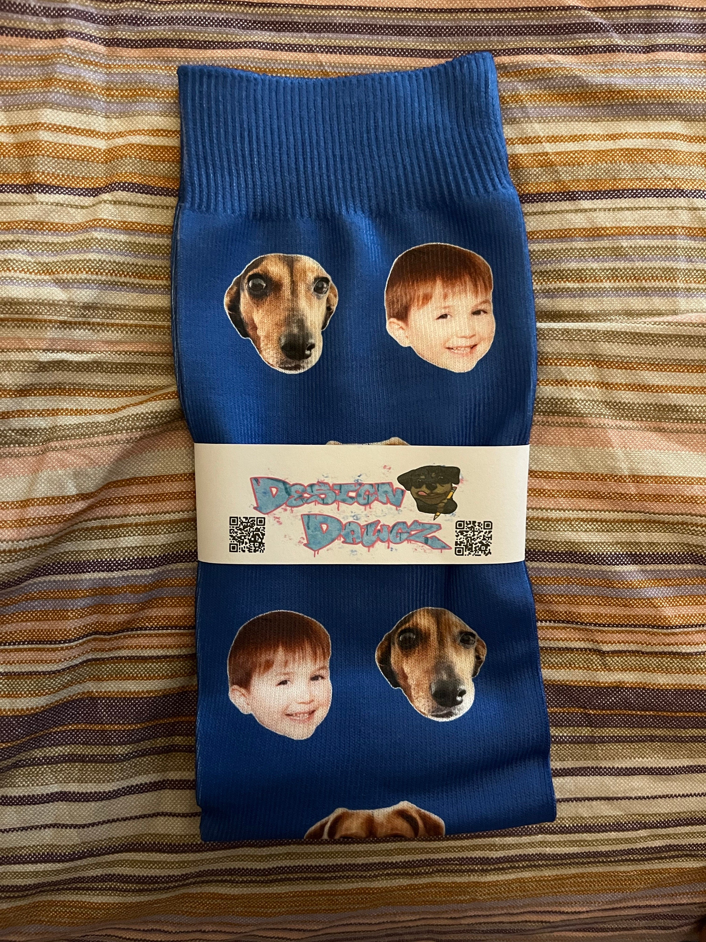 Photo Socks Custom Designs Personalised | Birthday, Valentines Christmas Anniversary Occasion Day | Kids & Adult Sizes