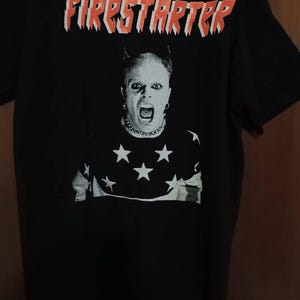 The Prodigy プロディジー　Firestarter 公式　Tシャツ　L The Prodigy Tshirt Firestarter - Etsy
