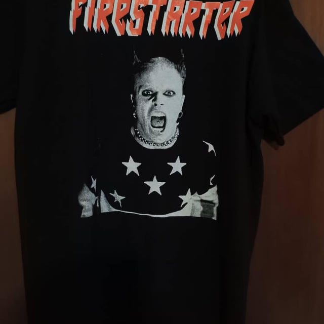 The Prodigy プロディジー　Firestarter 公式　Tシャツ　L The Prodigy Tshirt Firestarter - Etsy