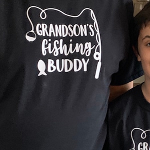 Download Grandpas Fishing Buddy Svg Grandsons Fishing Buddy Svg | Etsy