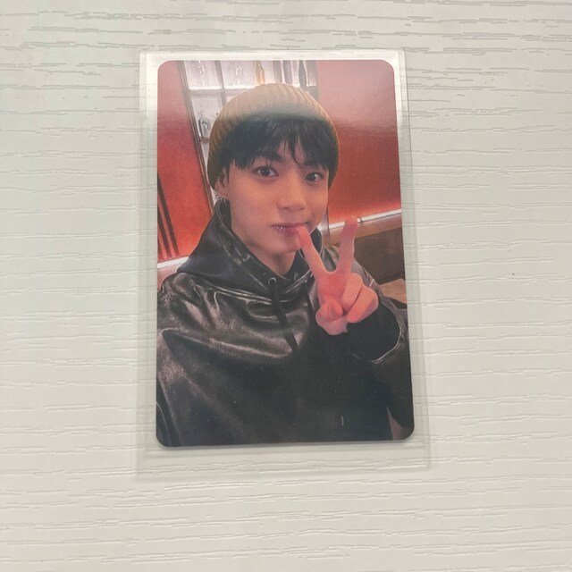Jungkook Golden Live Showcase Photocard JK Golden Photocard