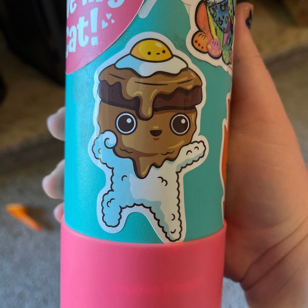 Hawaii Loco Moco Vinyl Sticker - Etsy