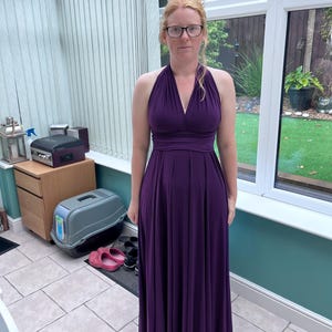 plum maternity bridesmaid dresses Azazie Verna