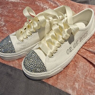 personalised wedding shoes