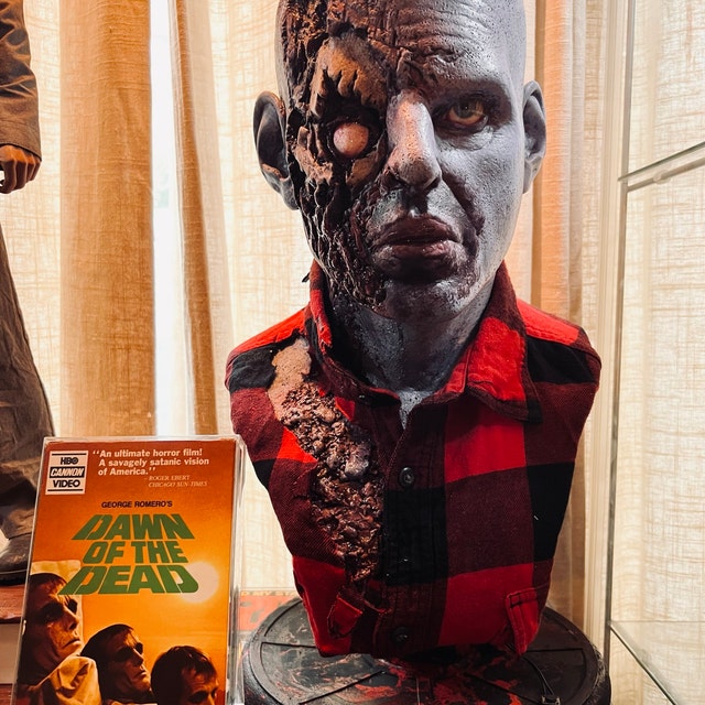 Dawn of the Dead 1978 Airport ( Plaid Shirt) Zombie - Etsy