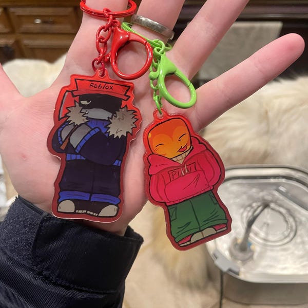 Andrew or Ivan Bad Things Double-sided Keychains - Etsy