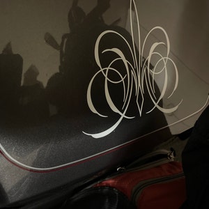 BLACK BRUSHED Vinyl Lid Skin Cover Decal fits HP