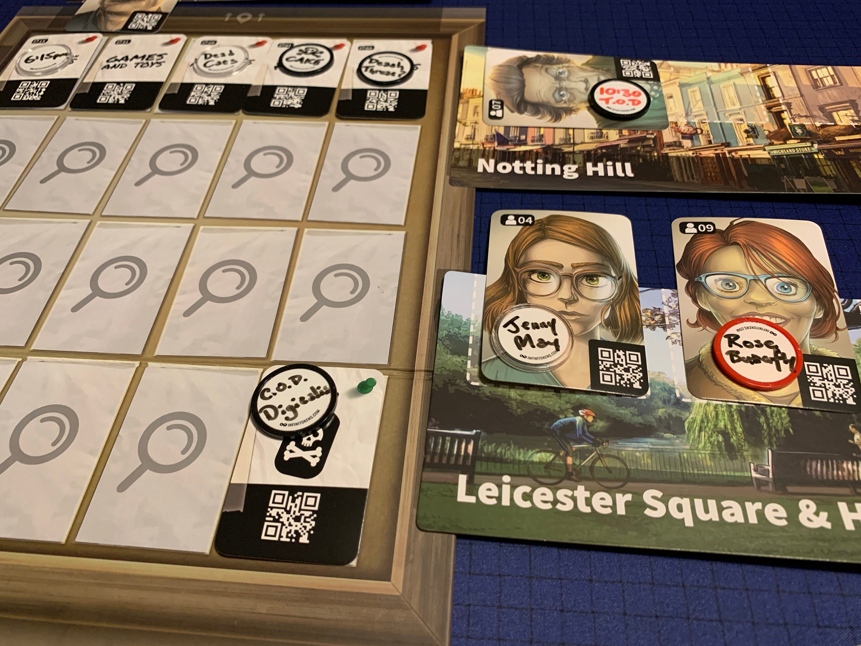 Dry Erase Counters/Tokens/Ability counters - Erasable, Reusable discs for games like Magic the Gathering and RPGs.
