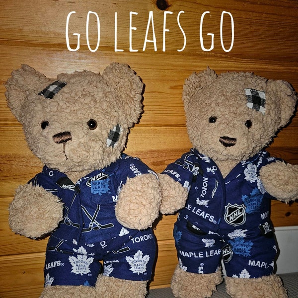 PYJAMAS / PAJAMAS Pjs PDF Pattern for Teddy Bear. Fits 15-18 Inch Bears ...
