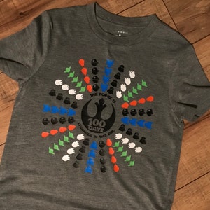100 days of school star wars shirt
