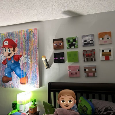 Minecraft 8x8 Canvas Prints Wall Art - Etsy