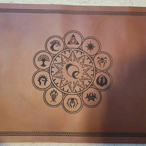 レザープレイマット - マジック：ザ・ギャザリング、TCG、カードプレイ