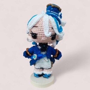 かぎ針編みPDFパターン：「FURINA」ちびあみぐるみ - Etsy 日本