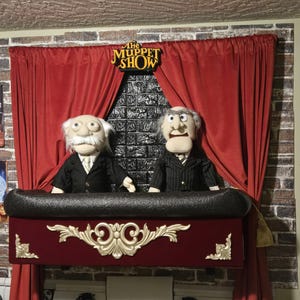 Statler and Waldorf Plush Replicas - Etsy UK