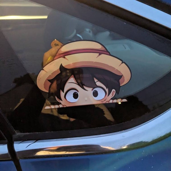 Anime Inu Peeker Stickers - Etsy