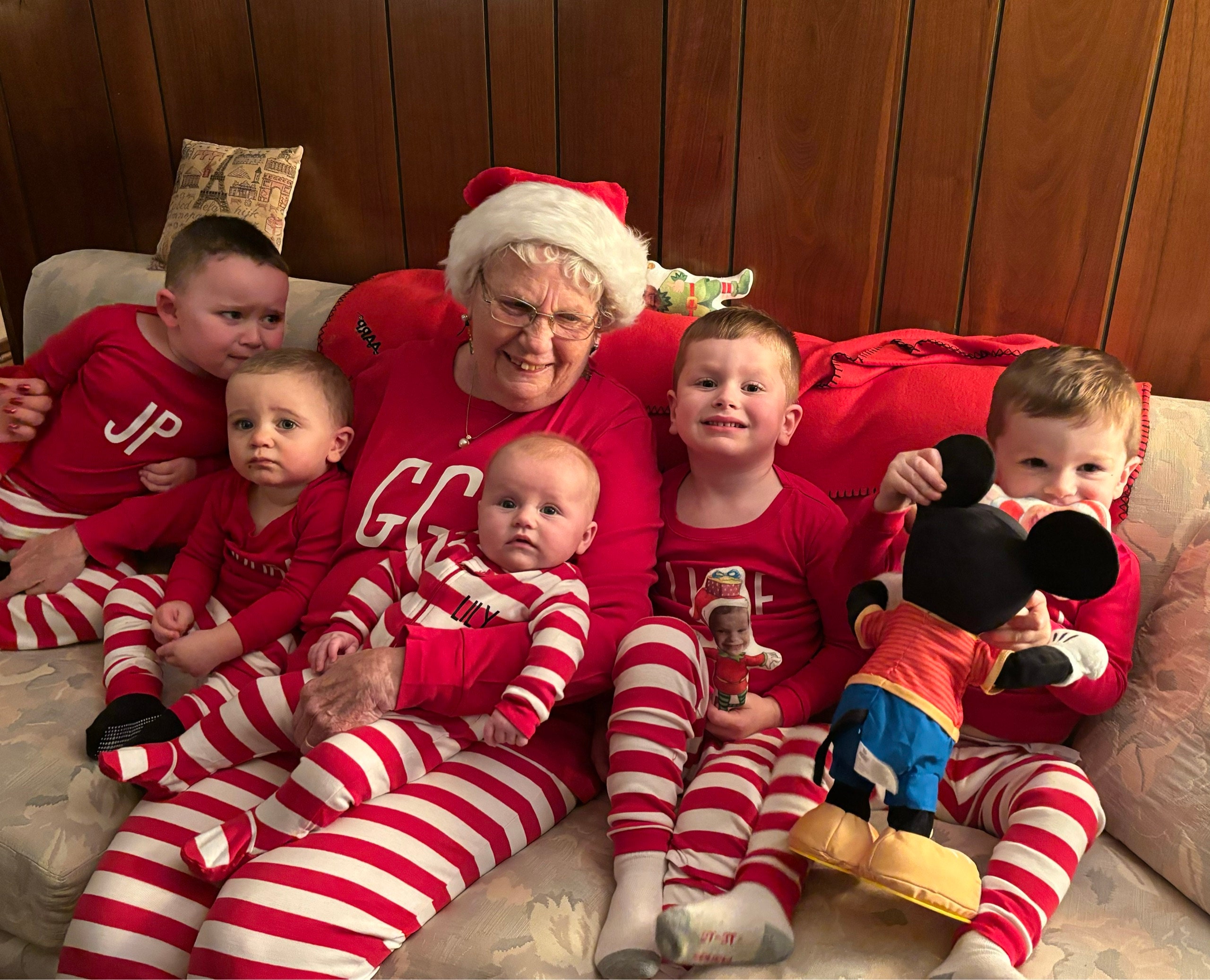 Christmas Pajamas Personalized Matching Family Pajamas Unisex Custom Name PJs Kids Pajamas Matching Siblings PJs Toddler Xmas Baby PJ Adult