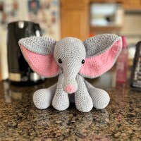 Buy Everly the Elephant Crochet PDF Pattern ONLY Digital File Online in ...