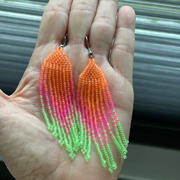 Tiger Pattern Bead Crochet Pattern for Beading Necklace Pattern Animal