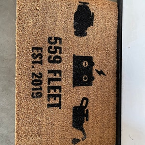 Custom Door Mat Personalized Doormat Personalized Gifts - Etsy