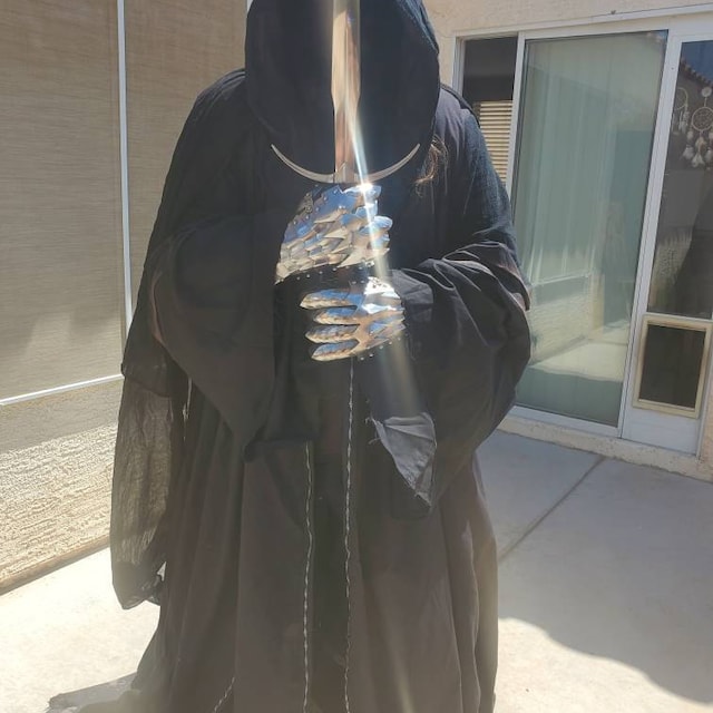 ナズグルの衣装。指輪の幽鬼のローブ、黒い騎士のガウン。ロード・オブ