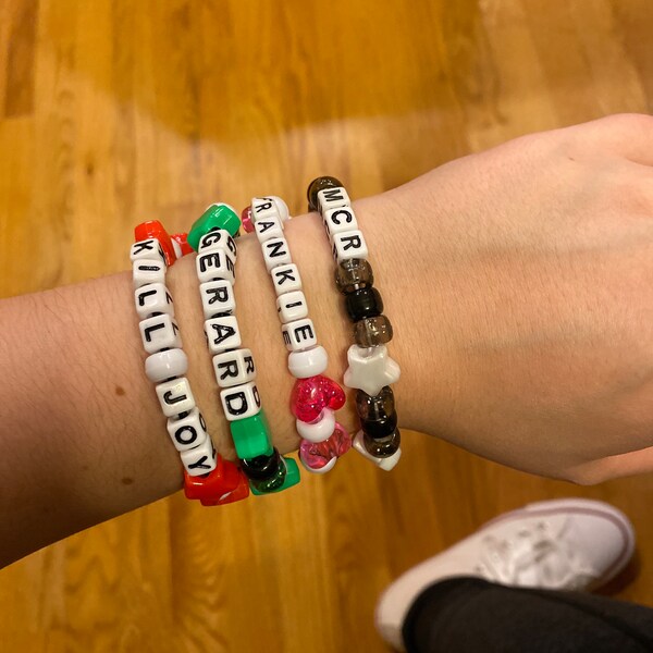 Lucky 5 Random MCR Themed Bracelets - Etsy