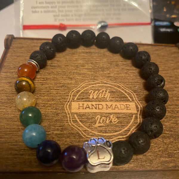 Pet Loss Bracelet Rainbow Bridge Gift Paw Print Rainbow Pet Memorial ...