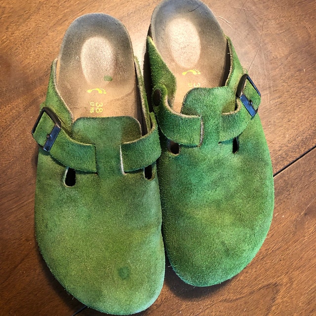  4 Oz. Suede Dye Aqua Green By Fiebing : Clothing, Shoes &  Jewelry