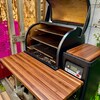 37.5 X 12" Wood Folding Grill Shelf, Copatible With Traeger Pro 34