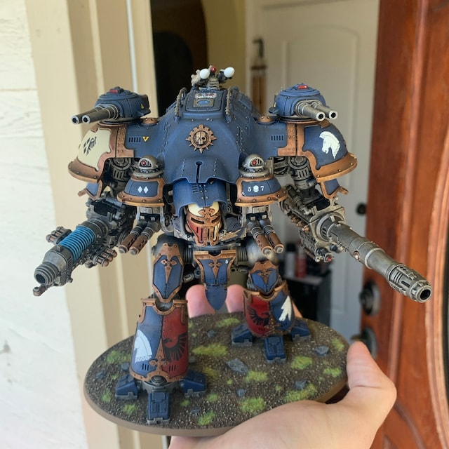 Warhammer 40k – 29 Pièces Knight Castellan/Dominus Non Peintes (Imperial Knights)